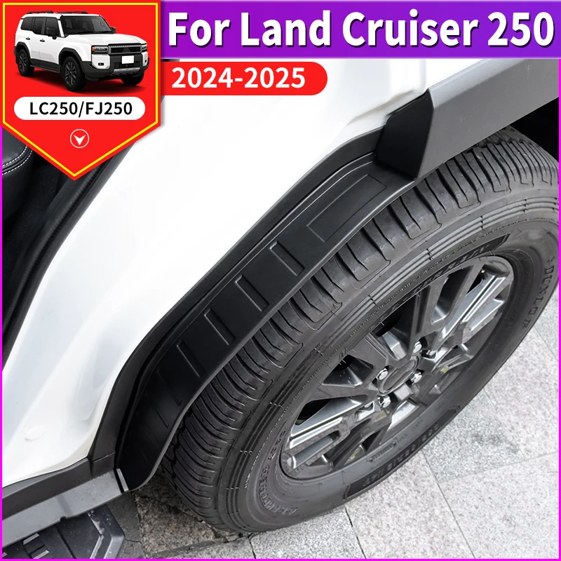 For 2024 Toyota Land Cruiser 250 1958 Prado LC250 rear wheel fender lining First Edition FJ250 Exterior Upgraded Accessories