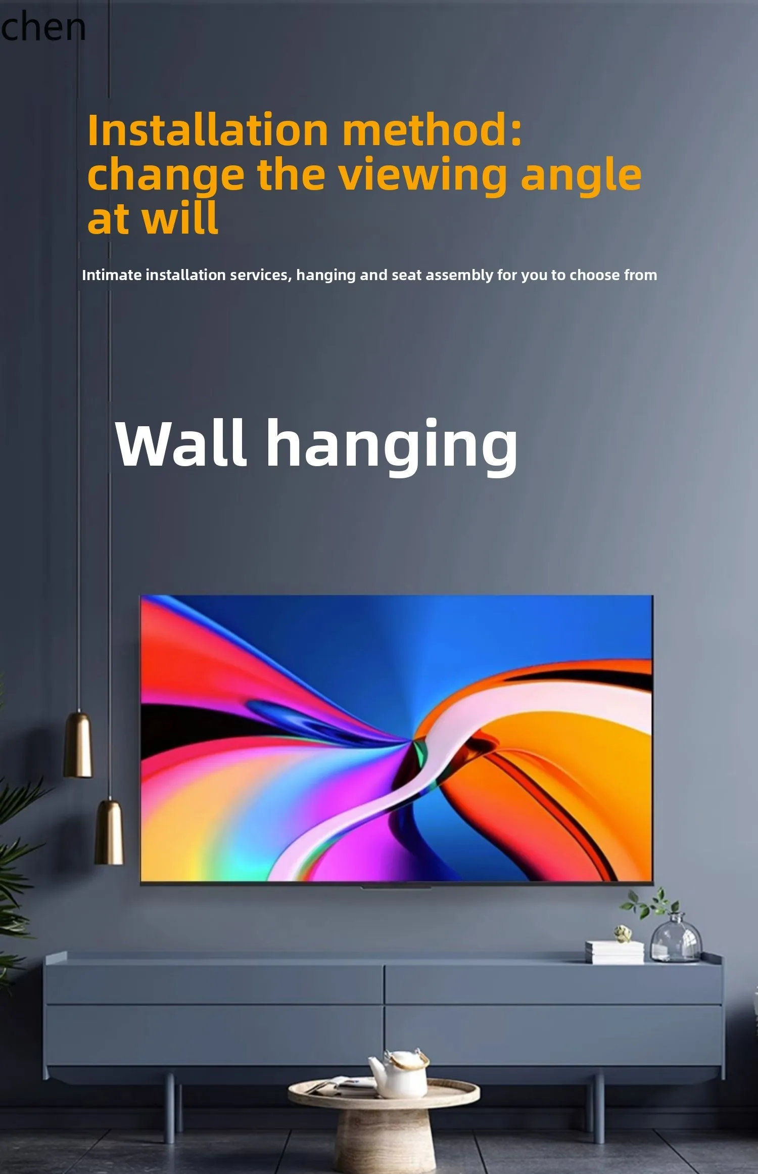 LXC ultra high definition 4K LCD explosion-proof large screen home intelligent Internet Protocol Television