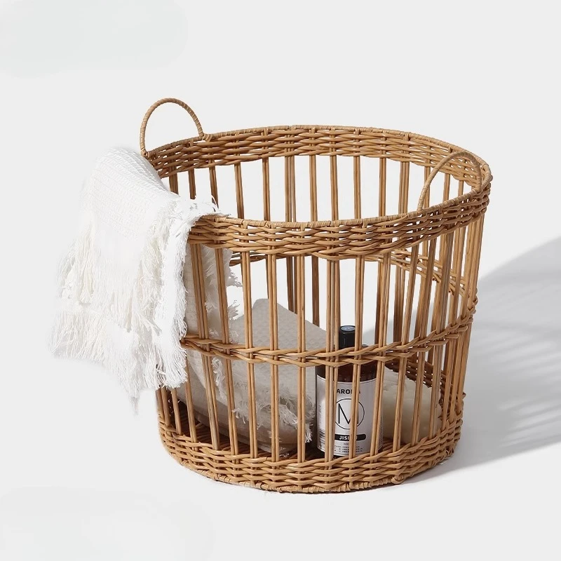 

Корзина для белья в японском стиле, дышащая сетчатая ткань, органайзер для грязной одежды для ванной комнаты, домашний декор, детская корзина для игрушек