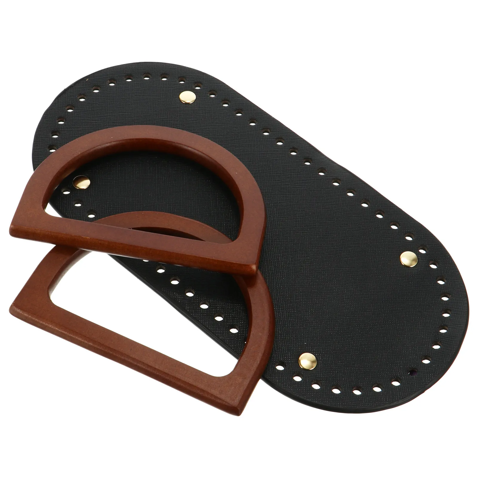 

Набор ручек для сумок из ПУ (1 шт.) – Стильные ручки для сумок, подходящие для вязания своими руками, аксессуары для сумок, подарок на день рождения