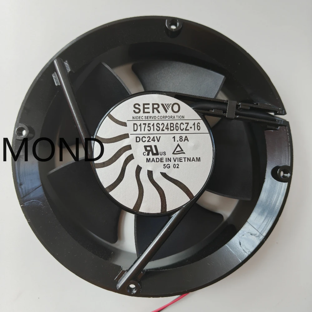 استبدال D1751S24B6CZ-16 SERVO Nidec 24V ABB العاكس ACS510/550 مروحة التبريد