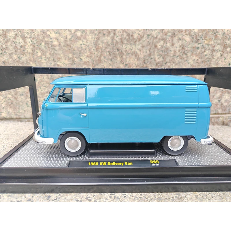 M2 1:24 Van Bus Serie Diecast Modell Legierung Auto Kind Weihnachtsgeschenk Sammeln Ornamente