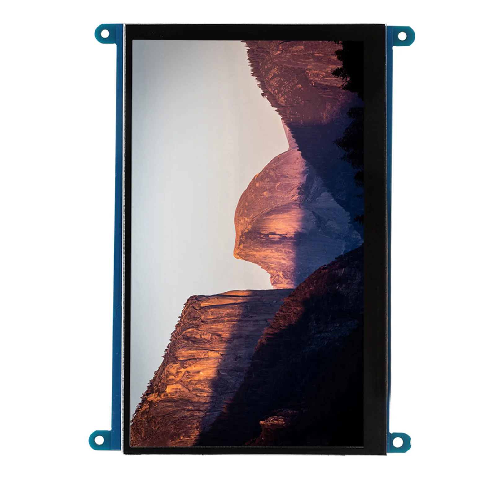 Ekran LCD Premium 7-calowy z interfejsem multimedialnym HD, rozdzielczość 1024x600, ekran Ultra HD, ekran dotykowy pojemnościowy, Plug and Play dla RPi