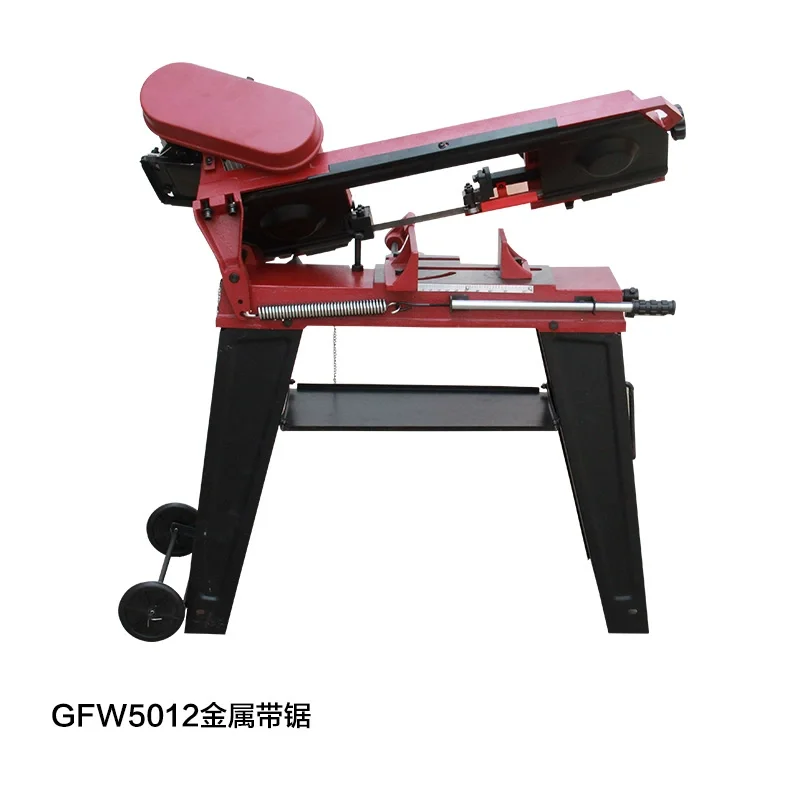 GFW5012 Metal Woodworking Vertical and Horizontal Band Saw 4.5inch Sawing Machine Low Noise with Heat Preservation