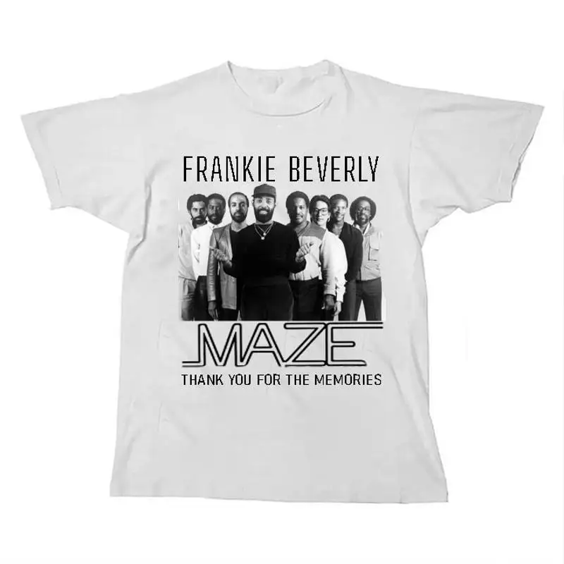 Frankie Beverly gracias por los recuerdos S 5XL camiseta BI04_323