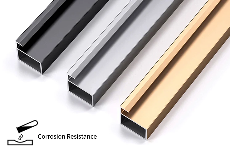 Modern Minimalist Corrosion Resistance Tempered Glass Living Room Aluminum Sliding Door For Residential Commercial Interior Use