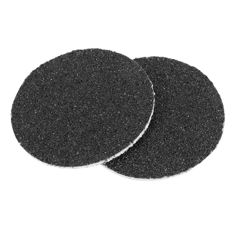 A69M-5 Box (300Pcs) Replacement Sandpaper Disk Discs (Extra Coarse 80 Grit) For Electronic Foot File Callus Remover Tool