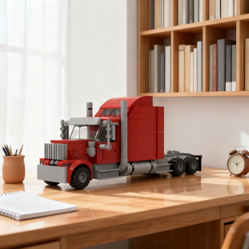 

356pcs MOC Kenworth City Cargo Model Building Blocks Architecture Toy DIY Creative Idea Education Brick Christmas Gifts Kids