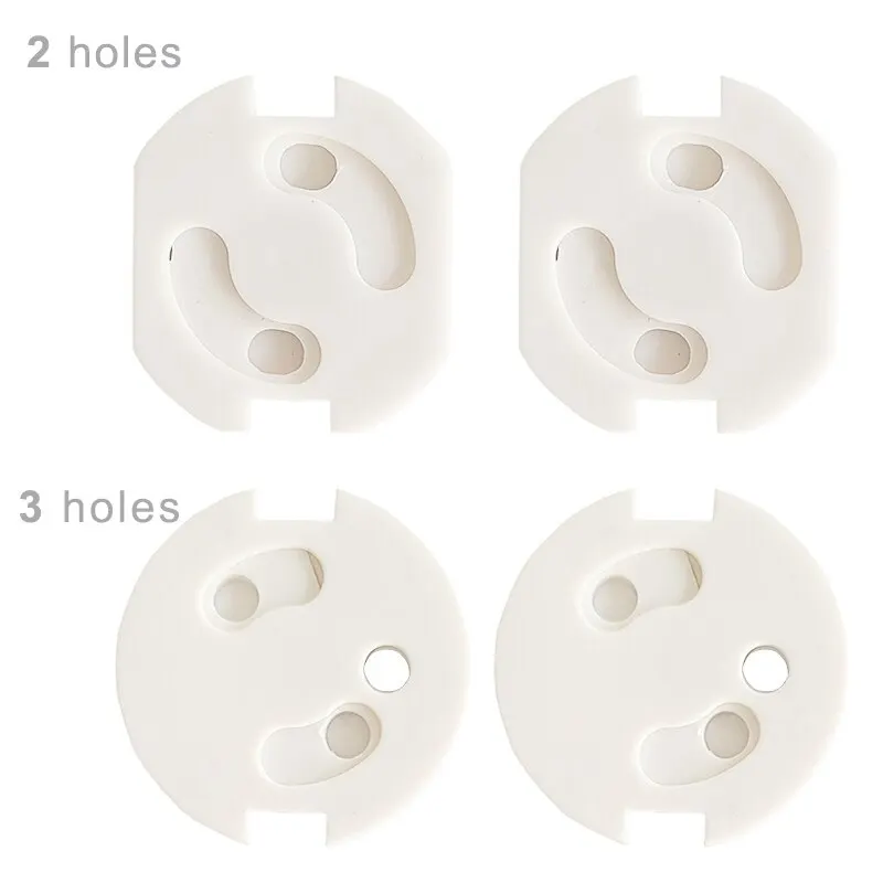 Baby Safety Socket Covers 10pcs Electrical Plastic Outlet Protectors Child Safe Socket Security Protection