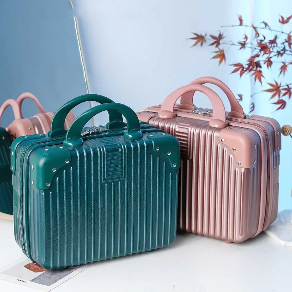 Hot Sales 14 inch Travel Suitcase Mini Travel Makeup Case Hand Luggage Boarding Case For Women