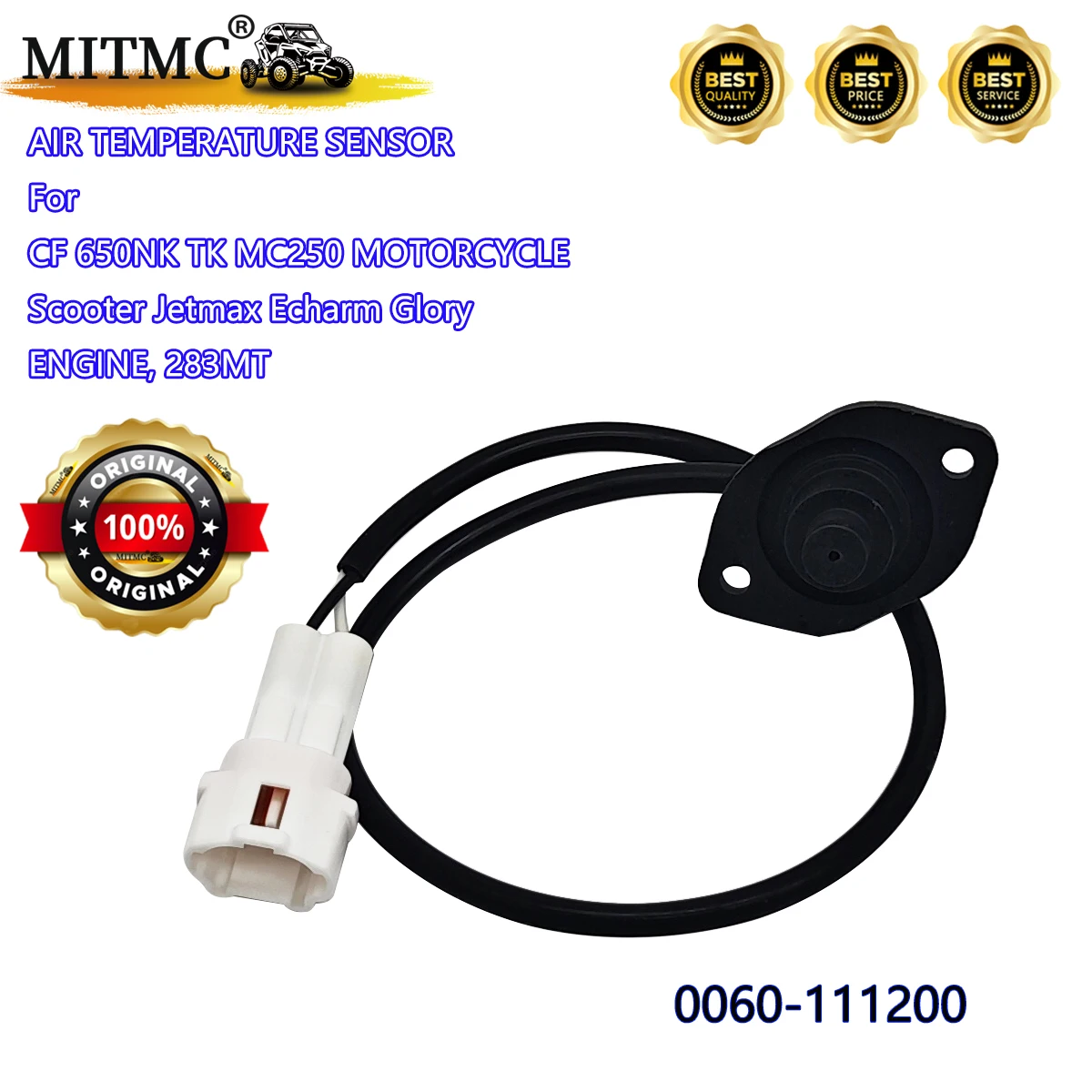 

ДАТЧИК ТЕМПЕРАТУРА ВОЗДУХ для CF 650NK TK MC250 МОТОЦИКЛ Скутер Jetmax Echarm Glory ДВИГАТЕЛЬ, 283MT 0060-111200