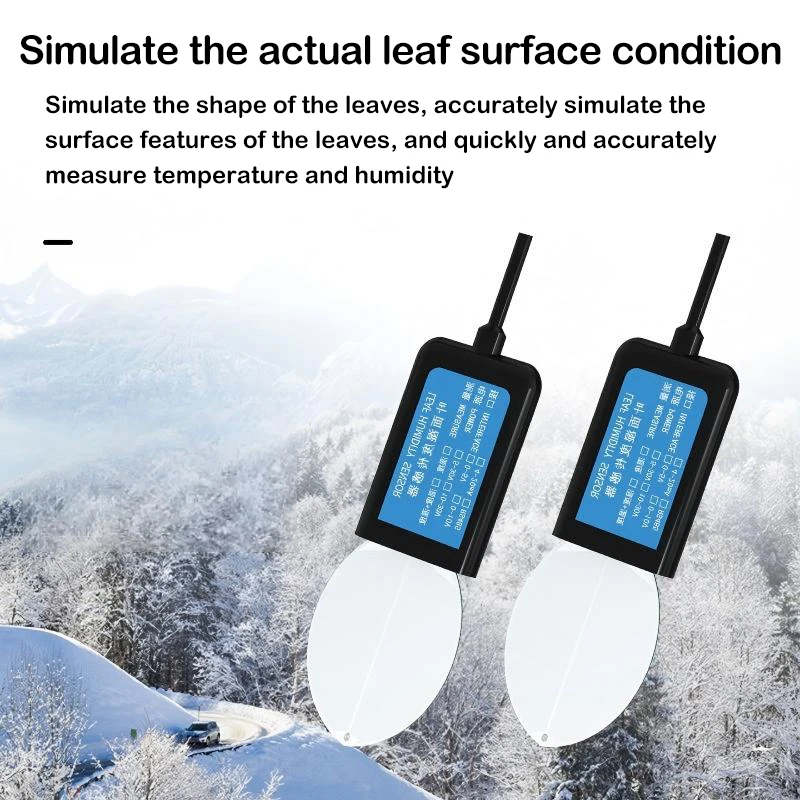 Leaf surface temperature humidity sensor transmitter agricultural greenhouse high precision leaf surface dew monitoring sensor