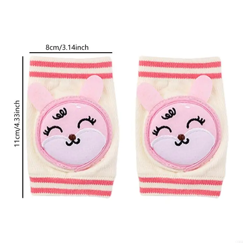 CORB Infant Knee Protectors Breathable Cotton Spandex Leg Warmer Anti Slip Design