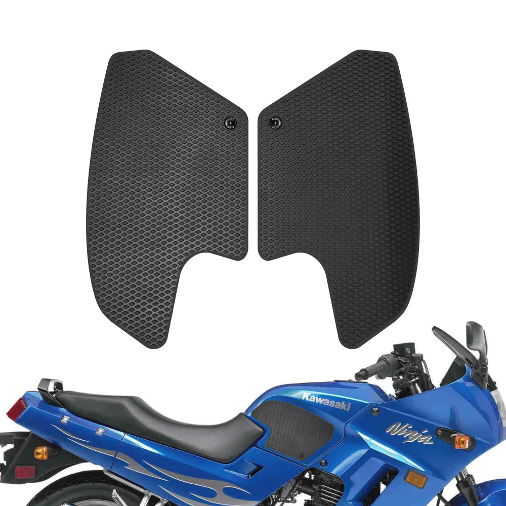 Motorcycle Tank Traction Pad Anti Slip Sticker Gas Knee Grip Protector For Kawasaki Ninja250R Ninja 250 1997 to 2007