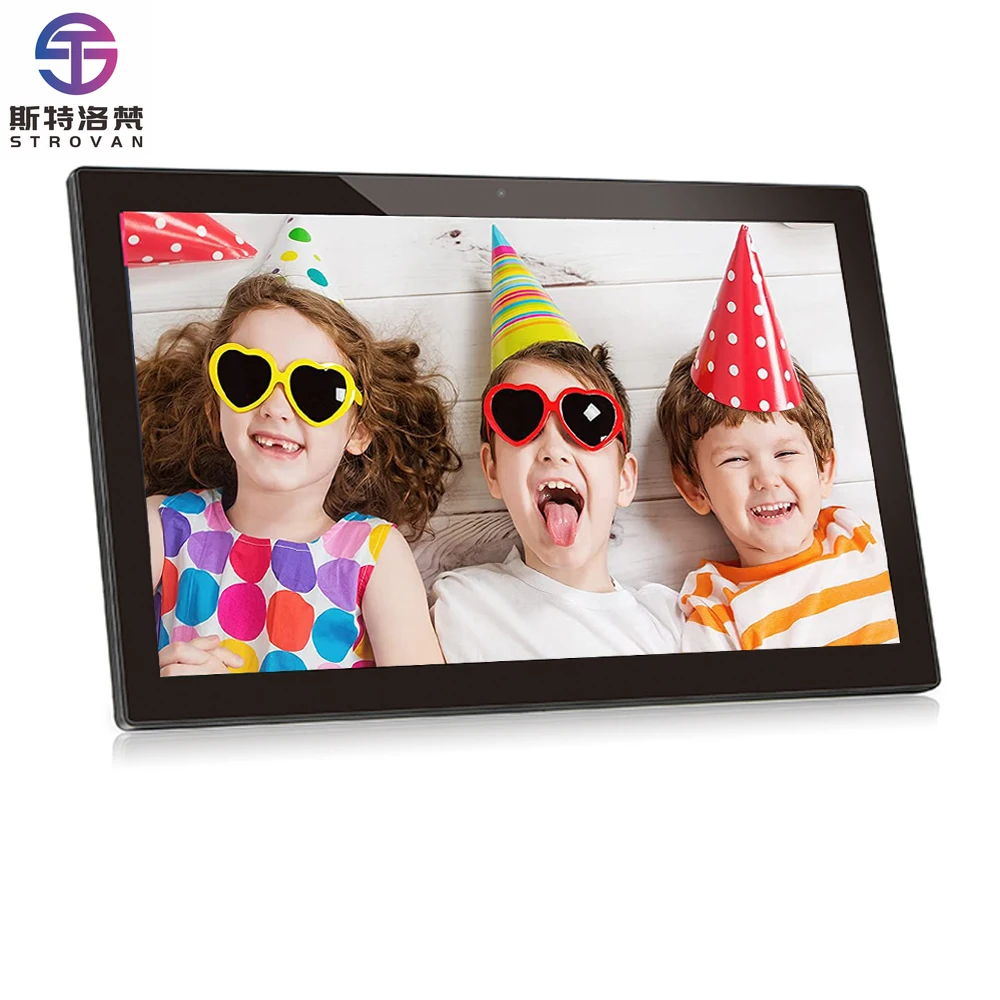 

Высокое разрешение Full HD IPS дисплей изображения с автоматическим поворотом изображения Preview Smart Lcd 18,5-дюймовая цифровая фоторамка для домашнего декора