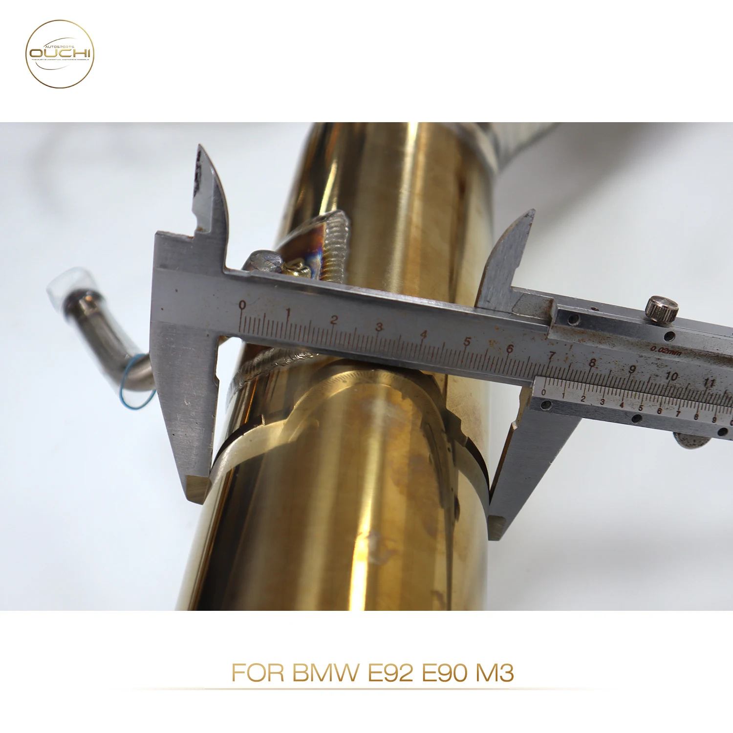 OUCHI Factory direct titanium alloy Exhaust System Performance Catback for BMW E92 M3 With Valve And Tips