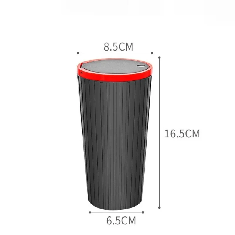 Mini Universal Car Trash Bin Waterproof Car Interior Rubbish Storage Box Portable Auto Garbage Organizer Bucket Multifunctional - view 6
