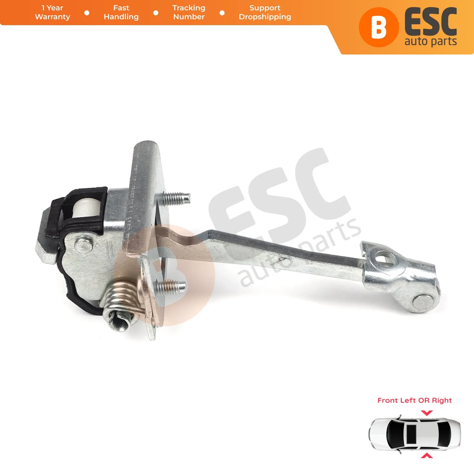 

EDP785 Rear Left OR Right Door Catch Hinge Brake Stop Check Strap Limiter 9181N3 for Peugeot 308 MK1 4/5 Door 2007-2013