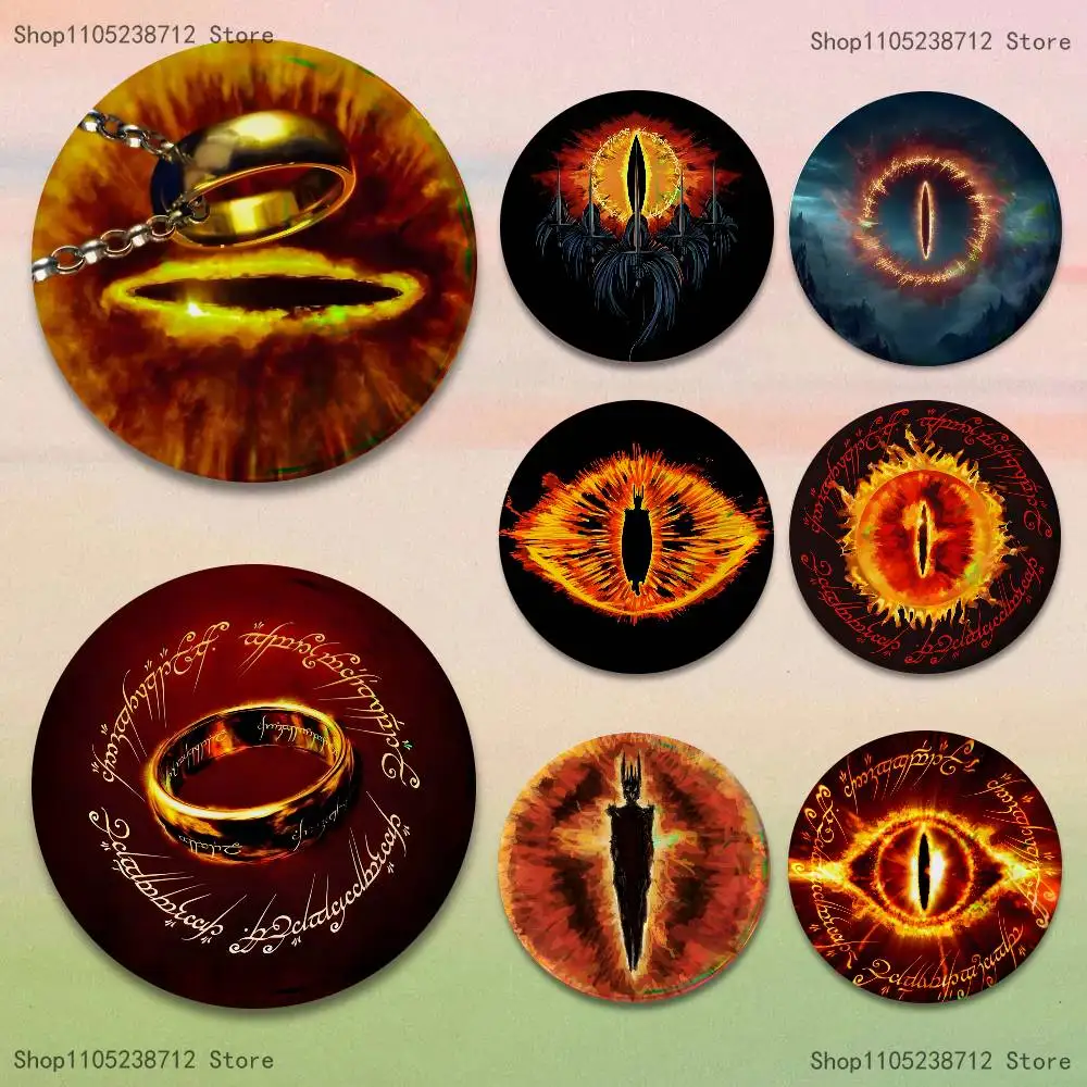 

L-Lords of the R-RingES Button Lapel Anime Pin Badges Brooch Jewelry Decoration Gift 25mm 32mm 44mm 58mm 75mm