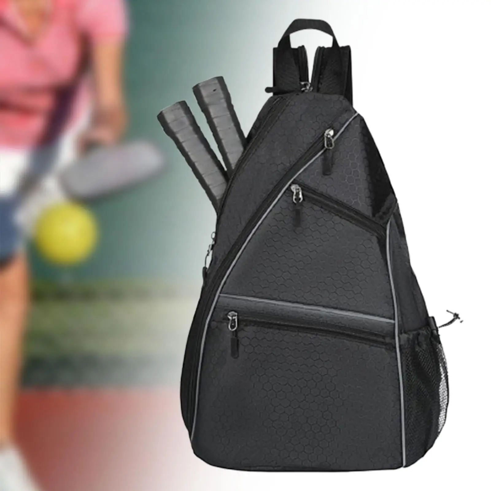 Pickleball paddle bag mochila leve para esportes ao ar livre viagens adulto