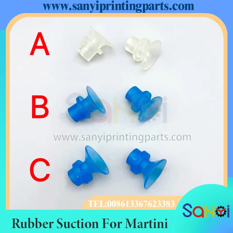 50 Pieces TSK Rubber Suction Nozzle Martini Suction Cup For Printing Machine Spare Parts