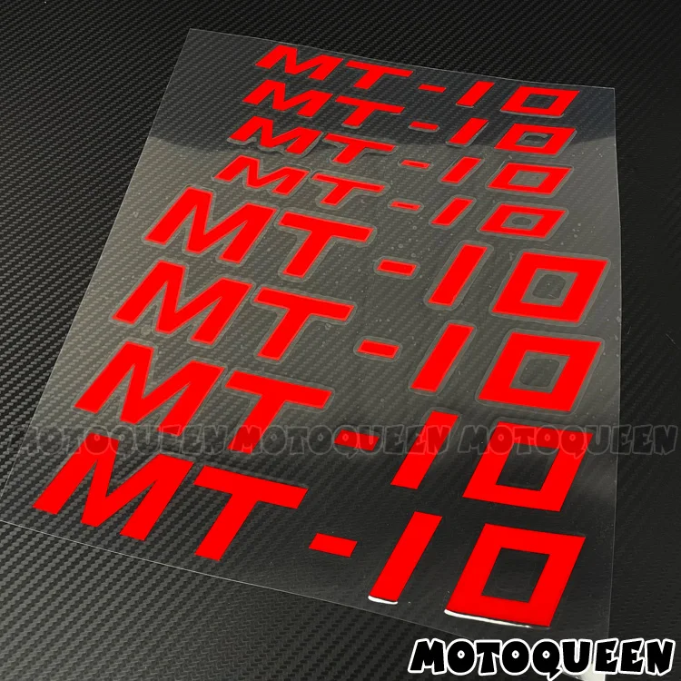 

8X Custom Motorcycle Iner Wheels Rims Decals Reflective Stripes Waterproof Label Logo Stickers For MT 01 03 10 MT01 MT03 MT10