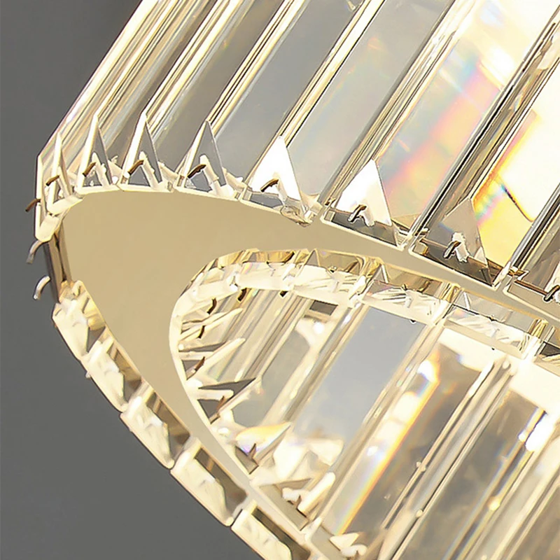 Home decorationPendant lights, luxury crystal living room chandelier, bedroom Pendant lamp, ceiling light, indoor lighting