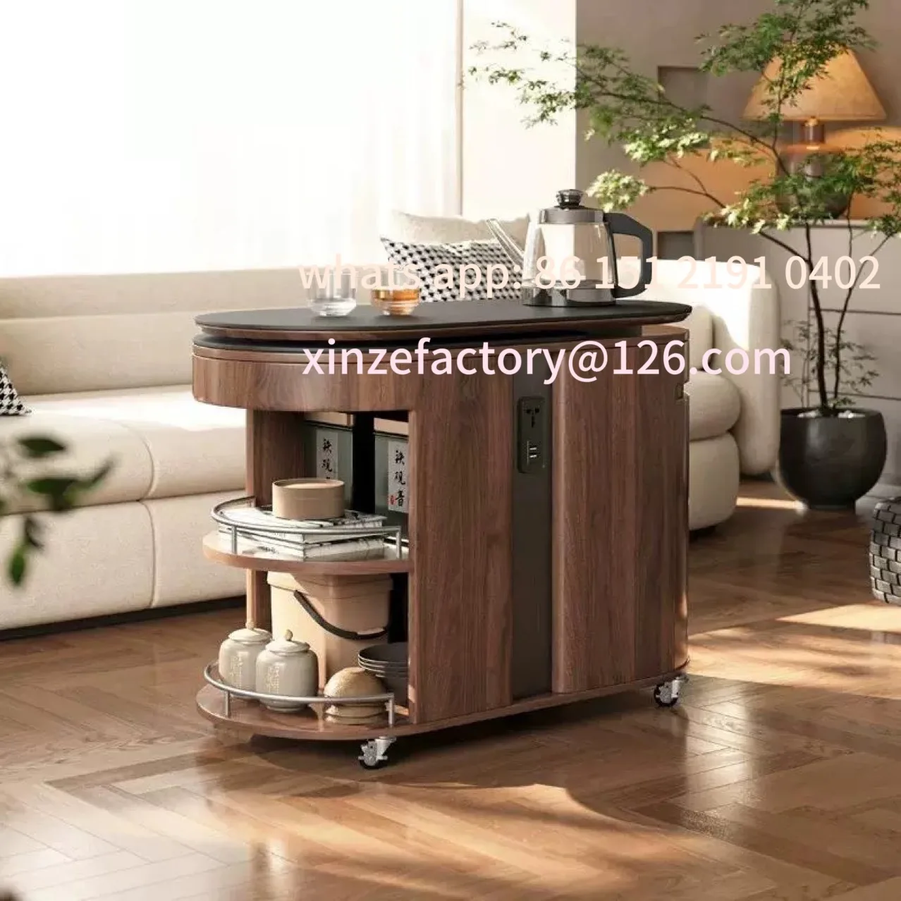 

Customizable home study living room tea table tea integrated