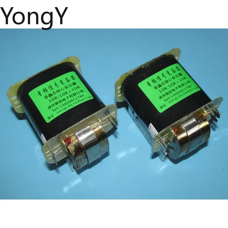10K: 10K + 10K signal input transformer, Broad frequency response, large dynamics, amorphous dual C ，balanced output