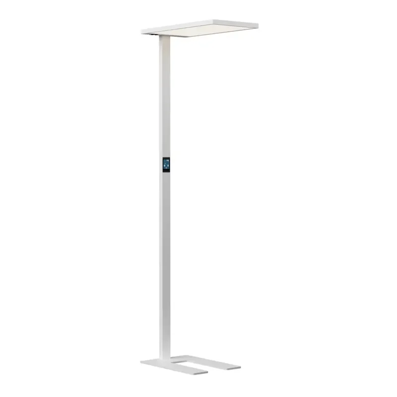 Modern Simple Office Human Biological Rhythm Floor Lamp Constant Light with Microwave Sensor