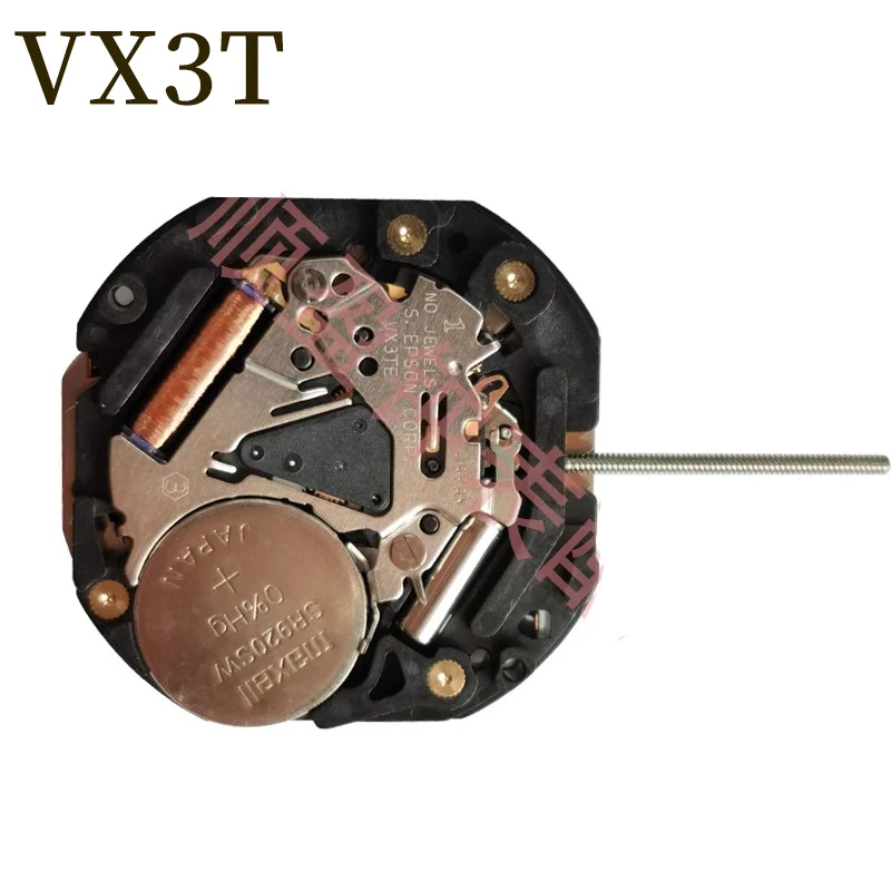

Японские Оригинальные часы VX3TE с 6 стрелками, многофункциональные кварцевые часы с механизмом VX3T, аксессуары для часов машины