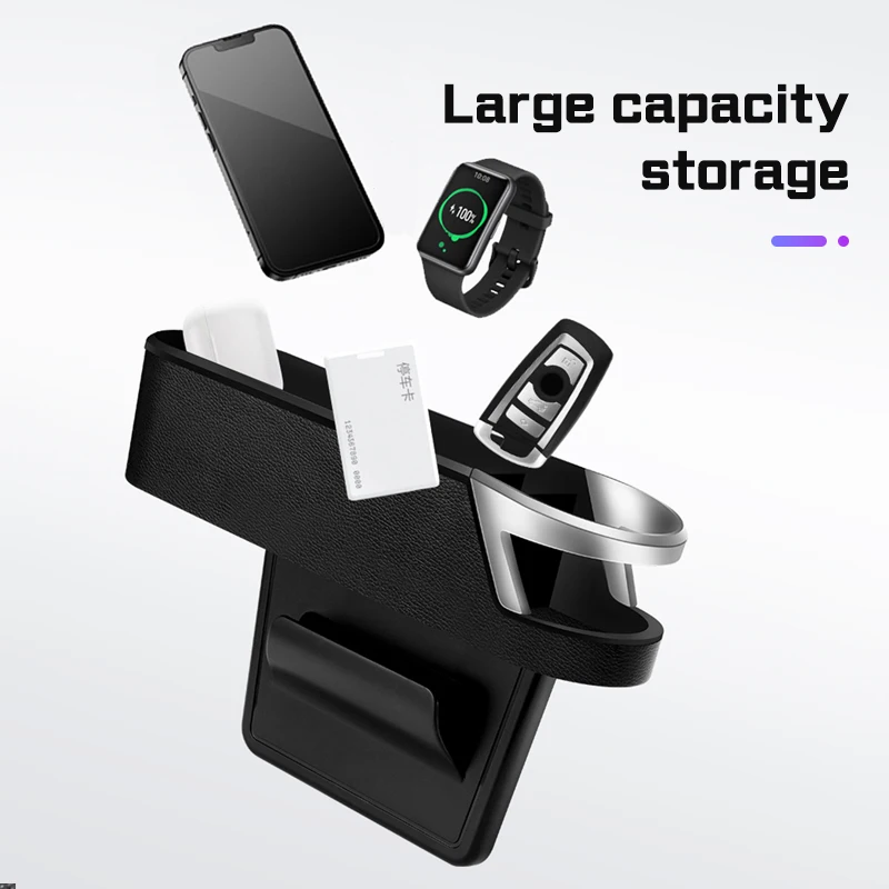 Boîte de rangement ABS pour espace de siège de voiture, support de verre, accessoires pour Jaguar e-pace XJS f-pace i-pace XK s-type XJL XE f-type XF XJ