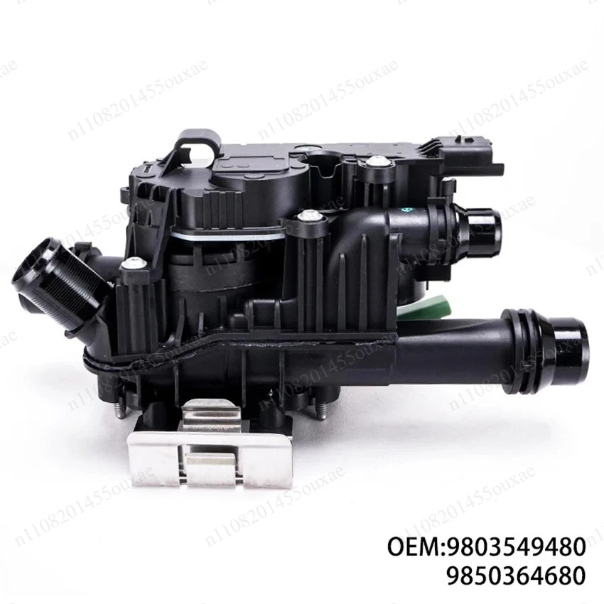E 9803549480 9850364680 Engine Cooling Thermostat Housing For 208 308 508 C4 Auto Replacement Part