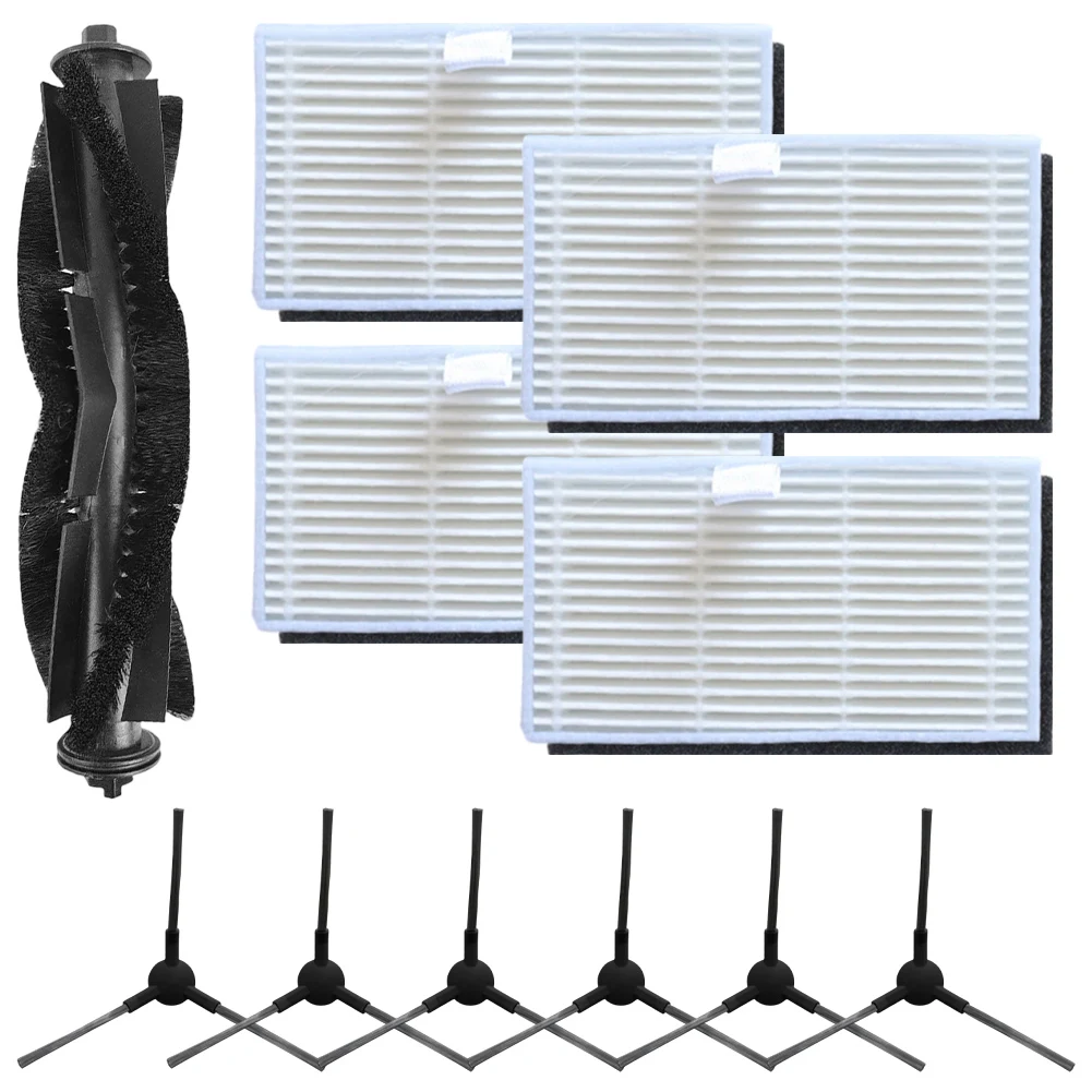Комплект фильтров основной боковой щетки для робота-пылесоса MONSGA/MS1/MAX, инструменты для очистки дома, запасные части Комплект фильтров основной боковой щетки для робота-пылесоса MONSGA/MS1/MAX, инструменты для очистки дома, запасные части
