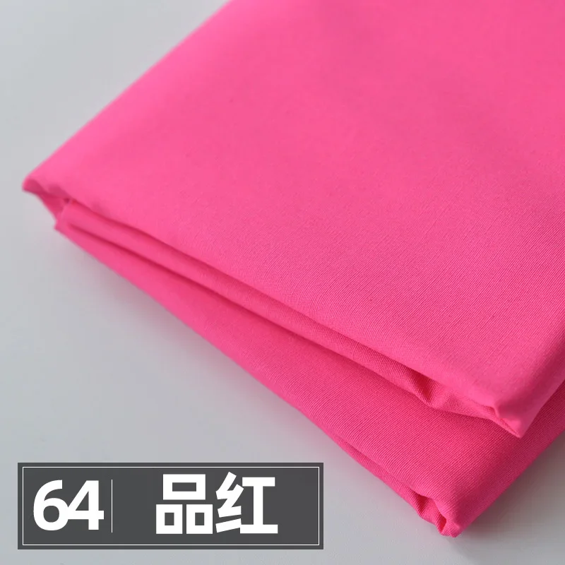 145x50cm Einfarbiger Popeline-Baumwollstoff für DIY-Kinderkleidung, Mädchenkleider, Näharbeiten, Quilts, Bettwäsche und Heimdekoration. – Detail 7