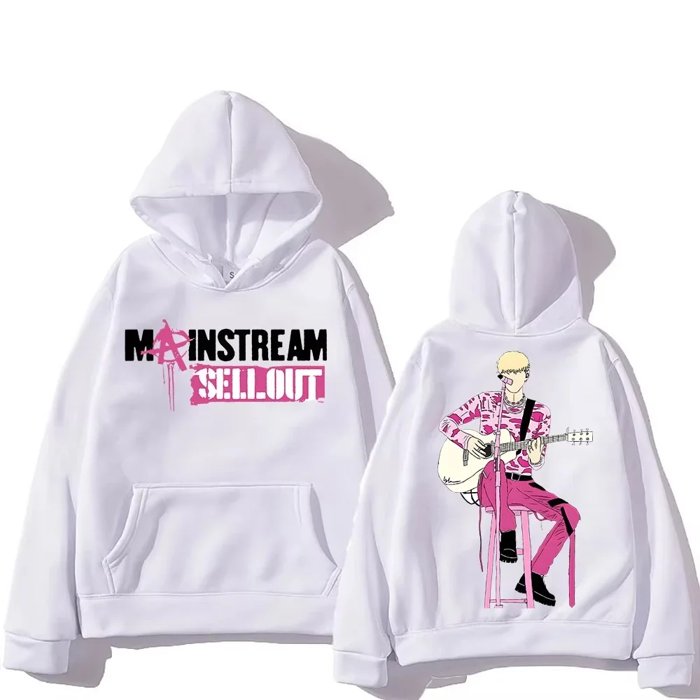 2025 Punk MachineGunKelly Sudadera con capucha Mgk con capucha Grunge Sudadera Funko Pop Hip Hop Ropa Sudaderas Moda Cómoda Pul