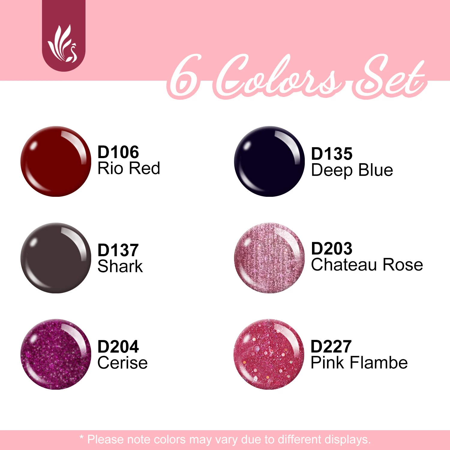 مجموعة طلاء أظافر جل للمانيكير ، رمادي عاري ، بني ، وردي ، نقعي ، تصميم أظافر منزلي ، هدايا للنساء ، 6 ألوان ، 8 ألوان #2