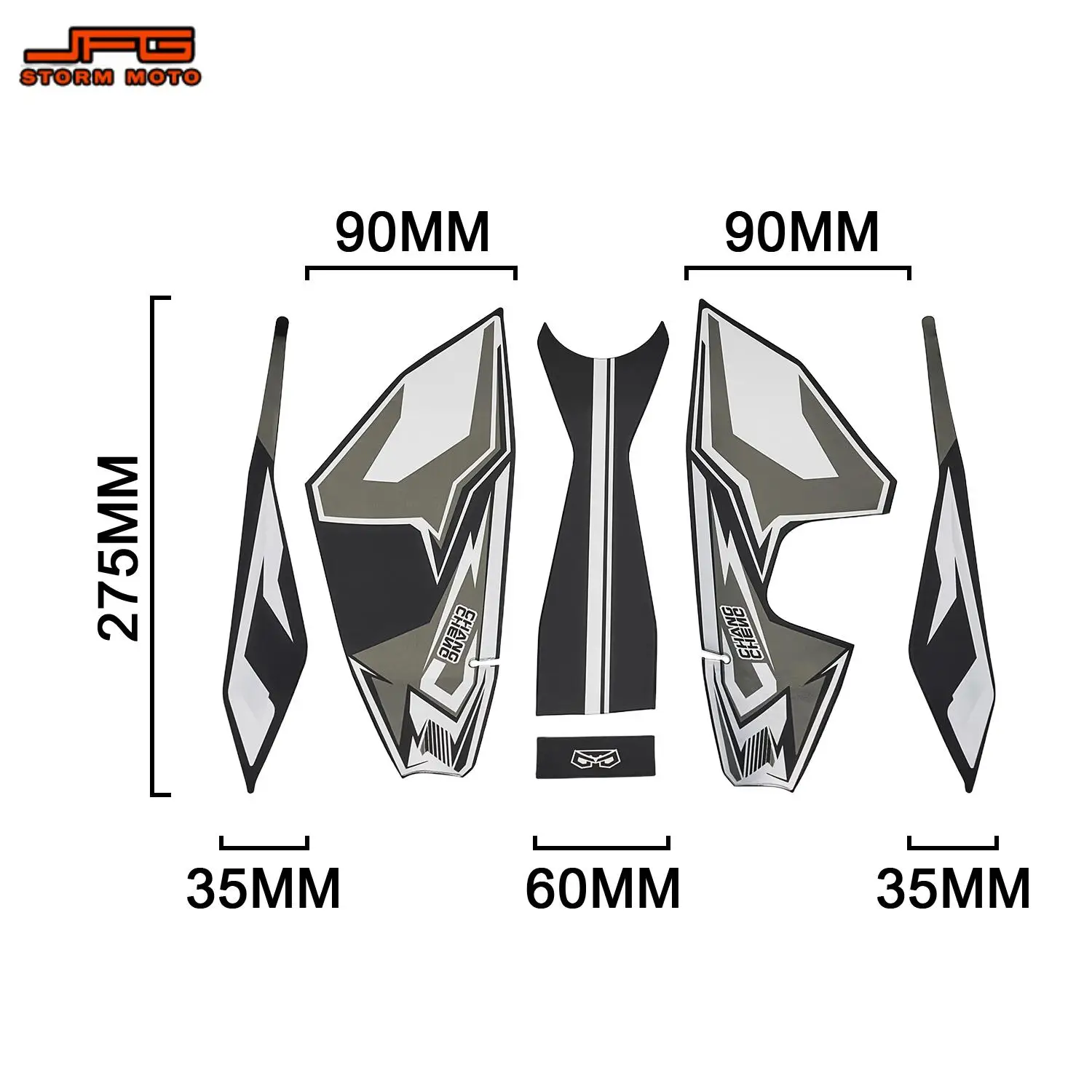 For Talaria Sting MX3/MX4 Battery Compartment Cover Protective Decal Paint Protection Sticker Kit E-bikes Motorcycle Parts