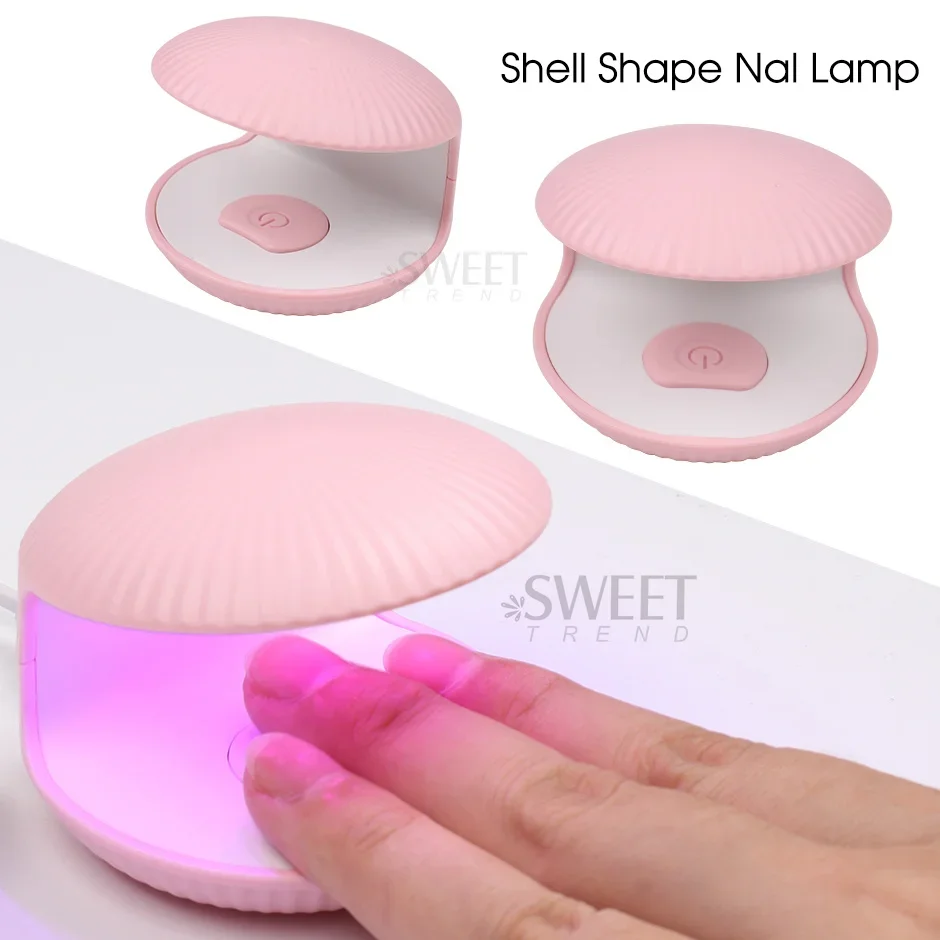 Einzigen Finger Mini Nagel Trockner UV LED Lampe Shell Form USB Nagel Lampe Maniküre Maschine Heilung Polnischen Gel Werkzeuge Nail art Ausrüstung