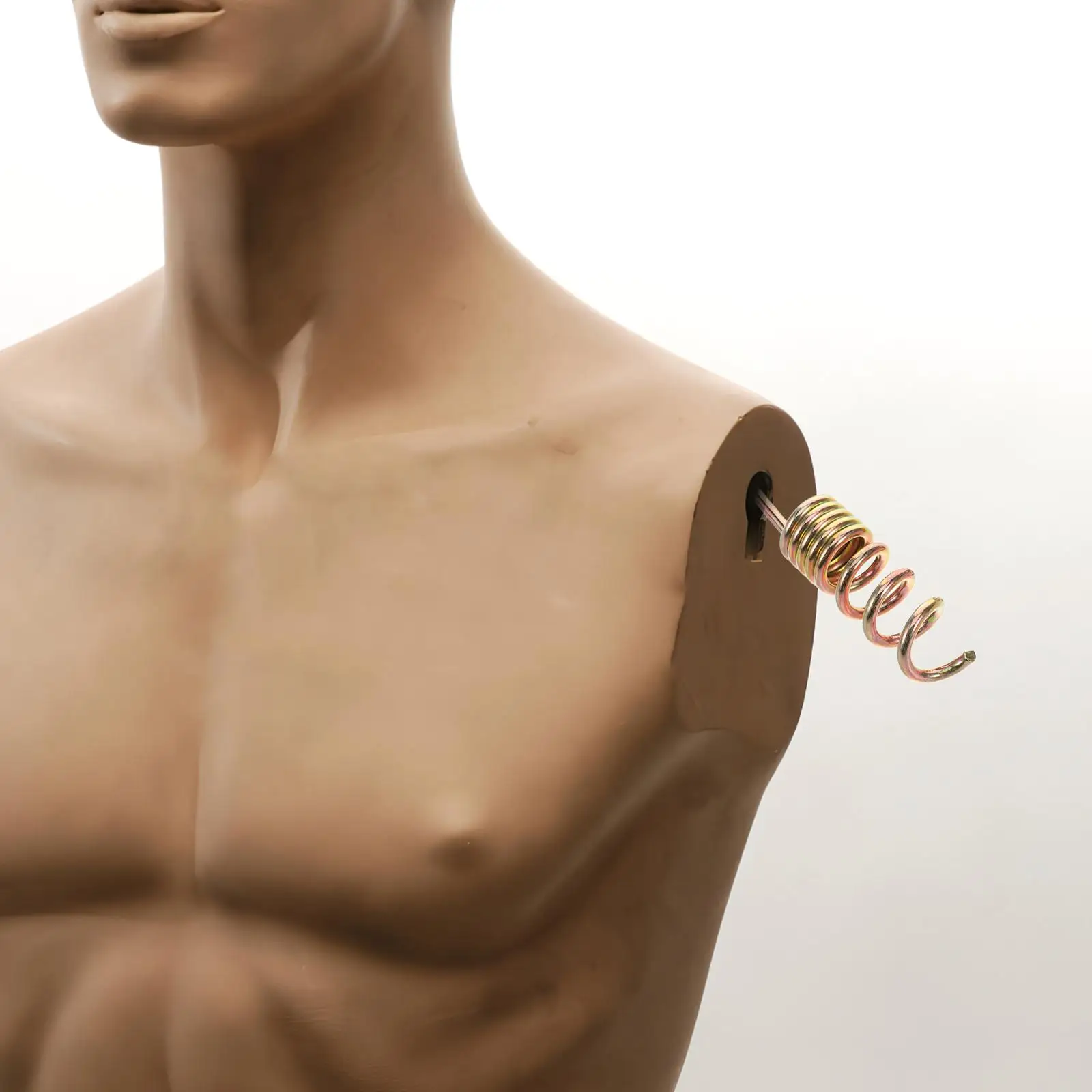 Solid Wood Mannequin Arm Spring Hooks Accessories Stainless Steel Rotatable Tightening Parts Ergonomic Shoulder Adjustable - Image 6