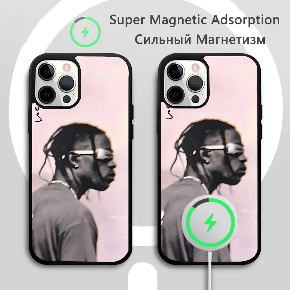 Чехол для телефона Epc ORDEN 1 Travis Scott с сильным магнитом для iPhone 16 15 14 13 Pro Max 11 12 Mini для Magsafe