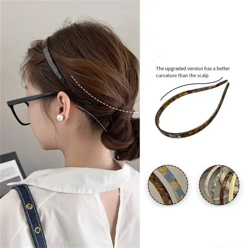 31BF Hairbands For Active Kids Adults Slip Resistant Structure Hairpiece Accessories
