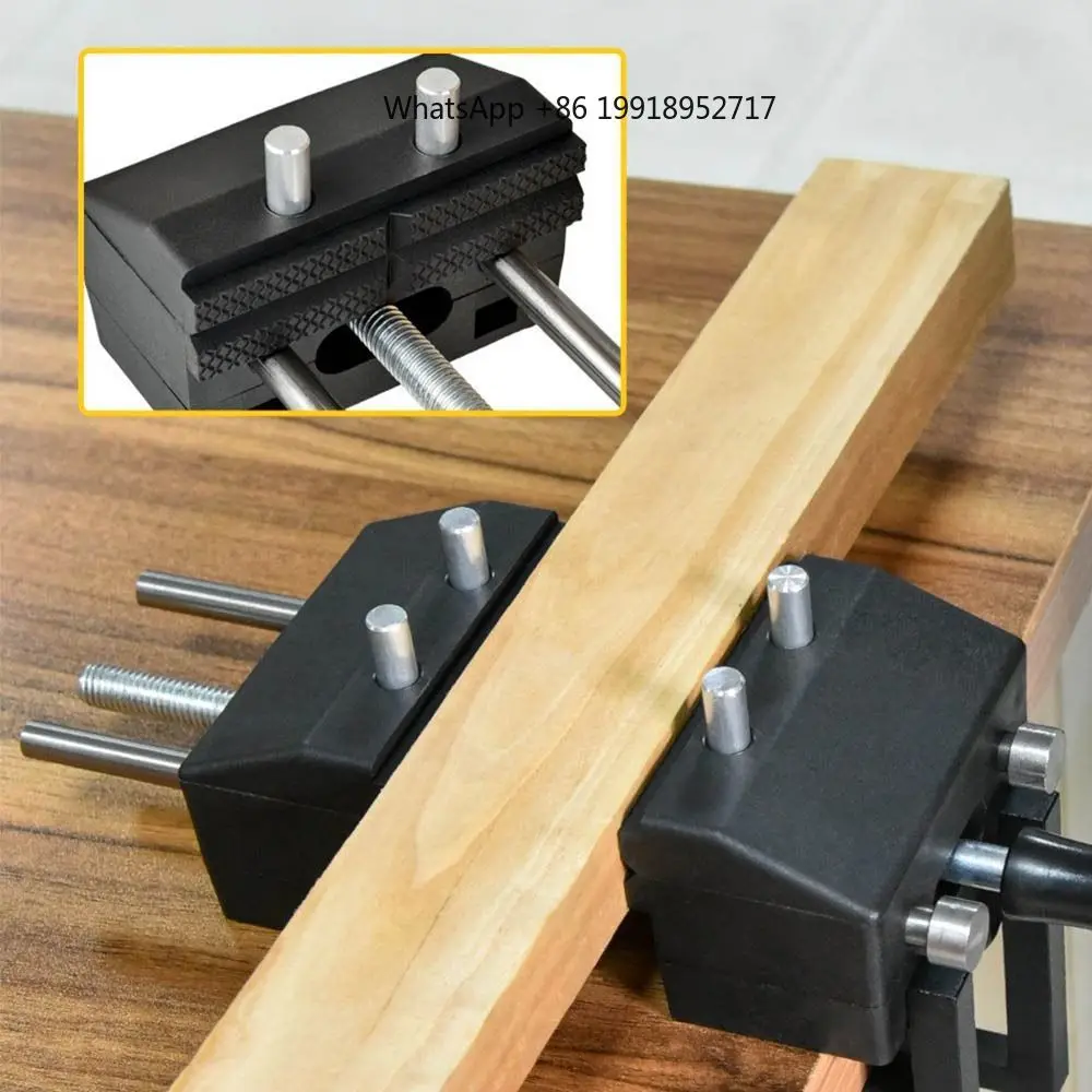 Heavy Duty Working Table Vise Flat Mouth Multi -angle Workbench Clamping Tool Thickened Base Tight Machining Table Clamp Vise