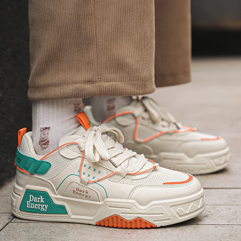 

Модная мужская повседневная обувь, летние дизайнерские дышащие мужские кроссовки для бега, индивидуальные мужские кроссовки на шнуровке Tenis Masculino на платформе