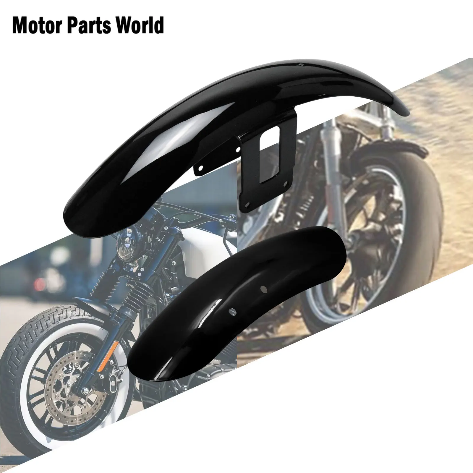 

Motorcycle Front Fender Protector Mudguard Fairing Cover For Harley Sportster Iron 883 XL883L 2004-2016 48 1200X XL1200 10-2017