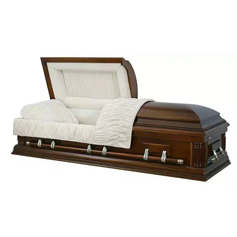 Western style coffins, American style coffins, European style coffins, cypress wood, longevity coffin, funeral coffin, longevity