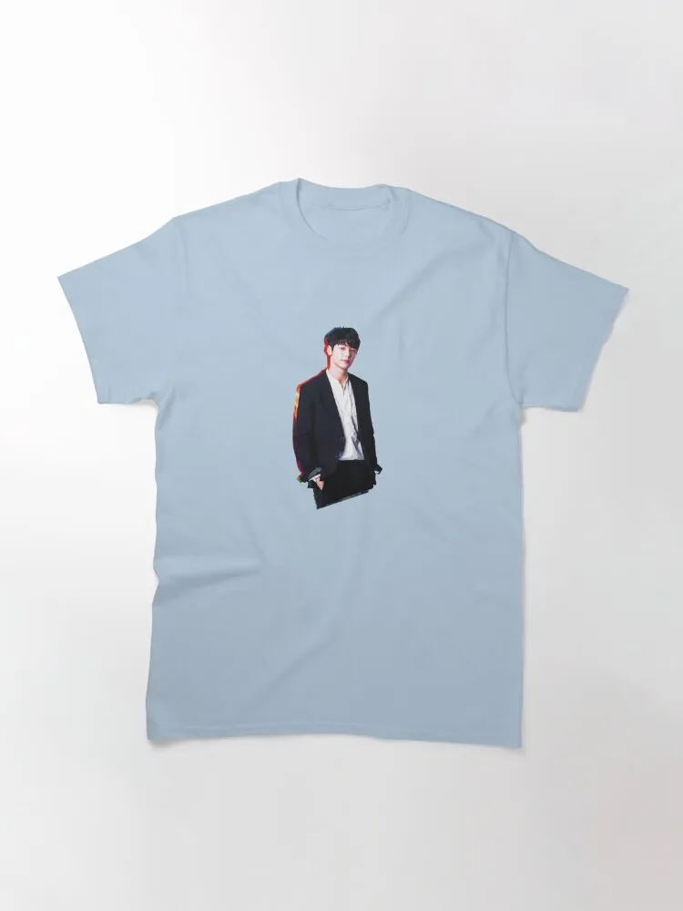 Kang Min Hyuk Classic T-Shirt Short Sleeve Tops Tees Cotton Print Tshirts New Fashion Top Tees