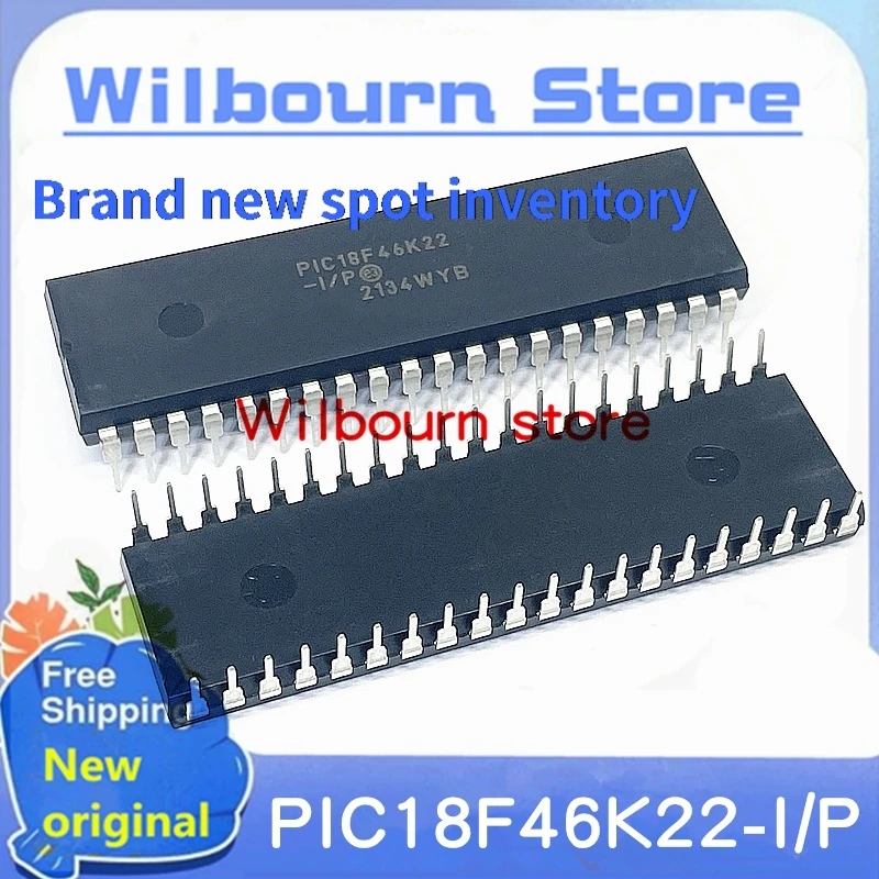 

Собственный инвентарь, точечные продажи, 5 шт./лот PIC18F46K22-I/P PIC18F46K22-I/P DIP40, новинка