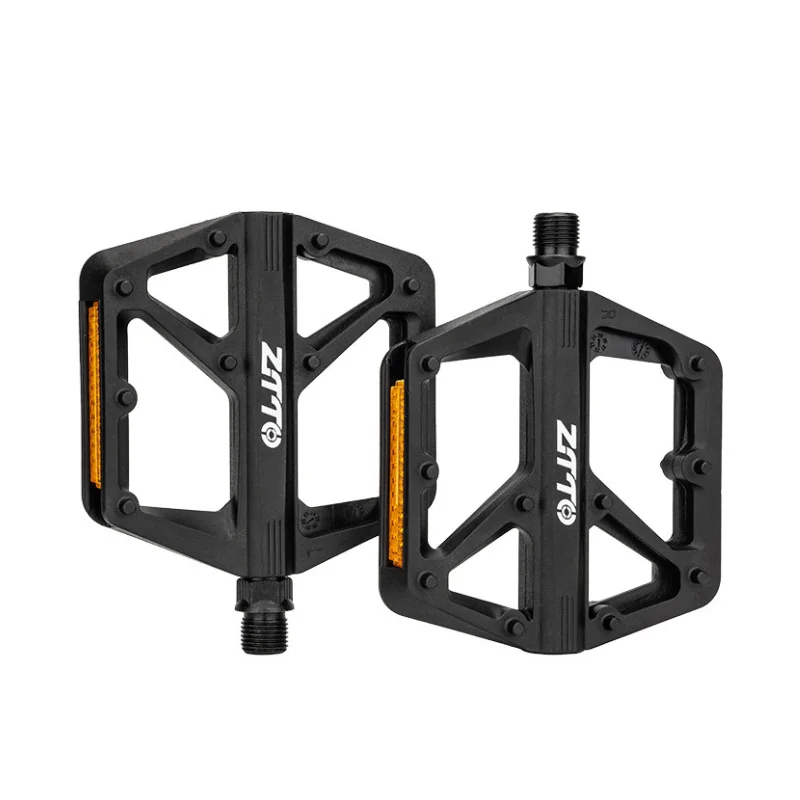 Ultralight Anti-slip Flat Pedals Mountain Road Bike Pedal Platform Nylon with Sealed Bearings Footboard for Cycling BMX