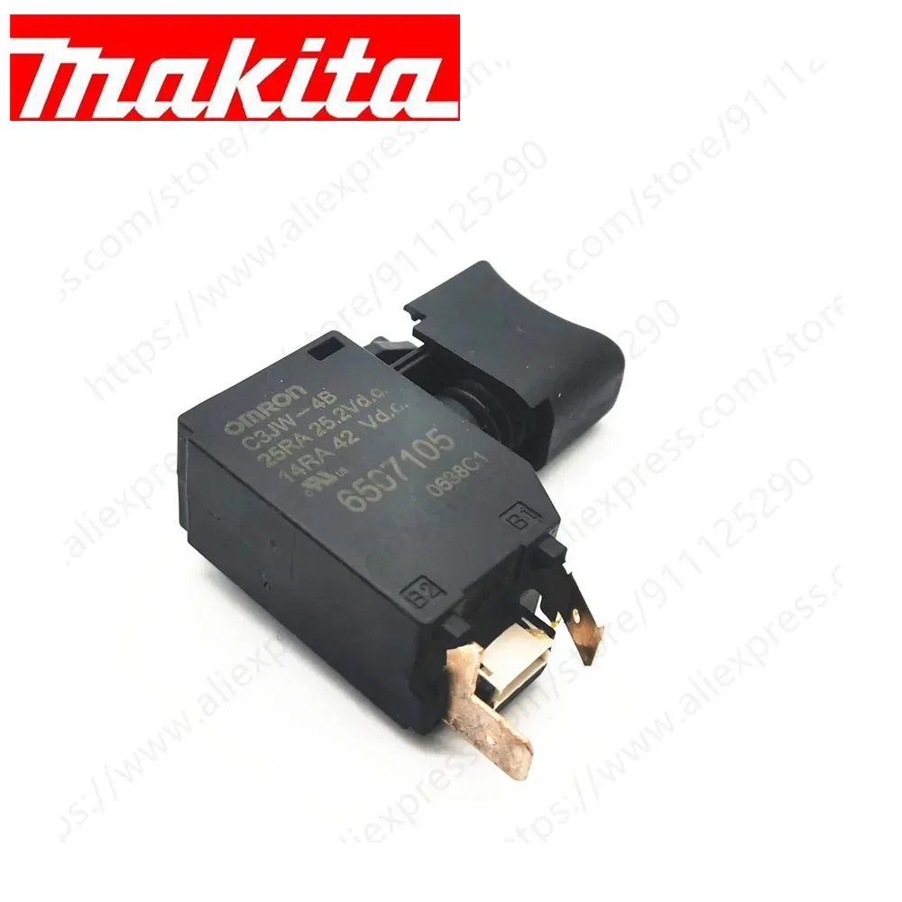 Switch for Makita  DDF484 DHP484 DJR188 DDF481 DHP481 DHP480 DDF481 DDF480 HP480D DDF481RFE6507105 650710-5